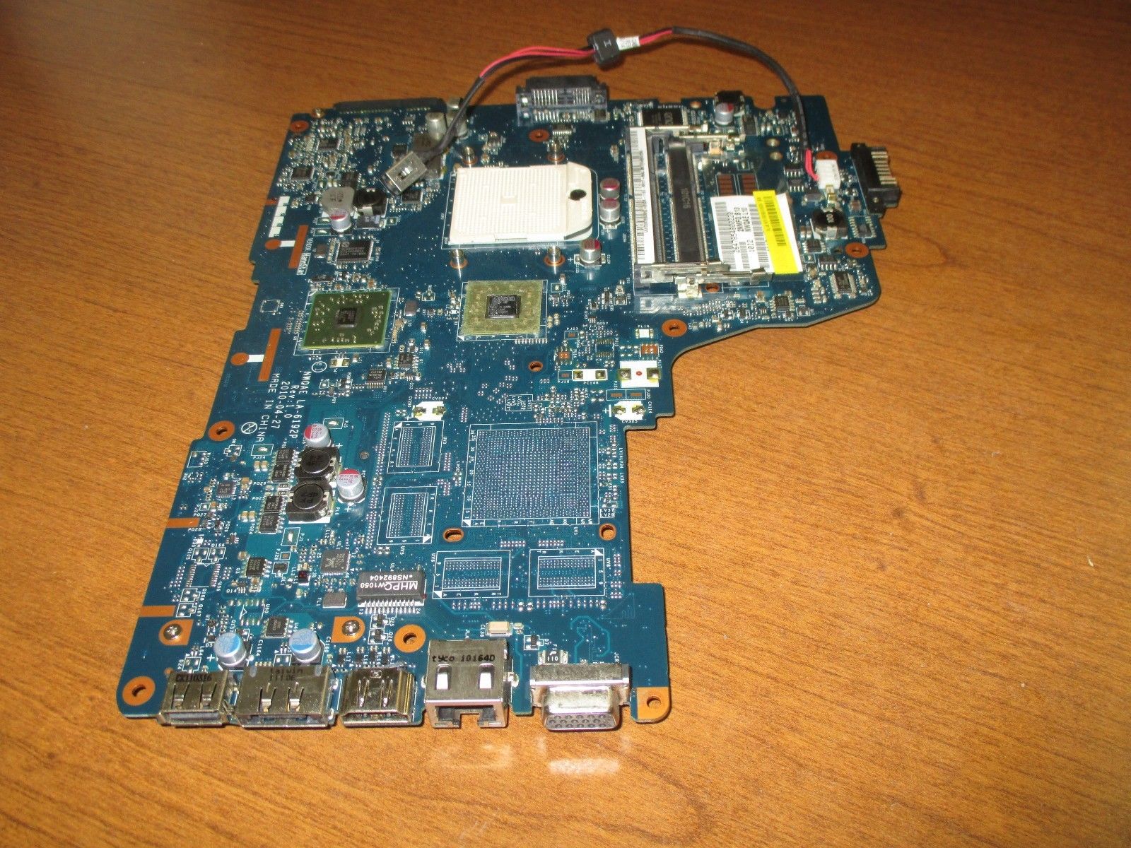 Toshiba Satellite A660D A665D Series AMD Motherboard K000108280